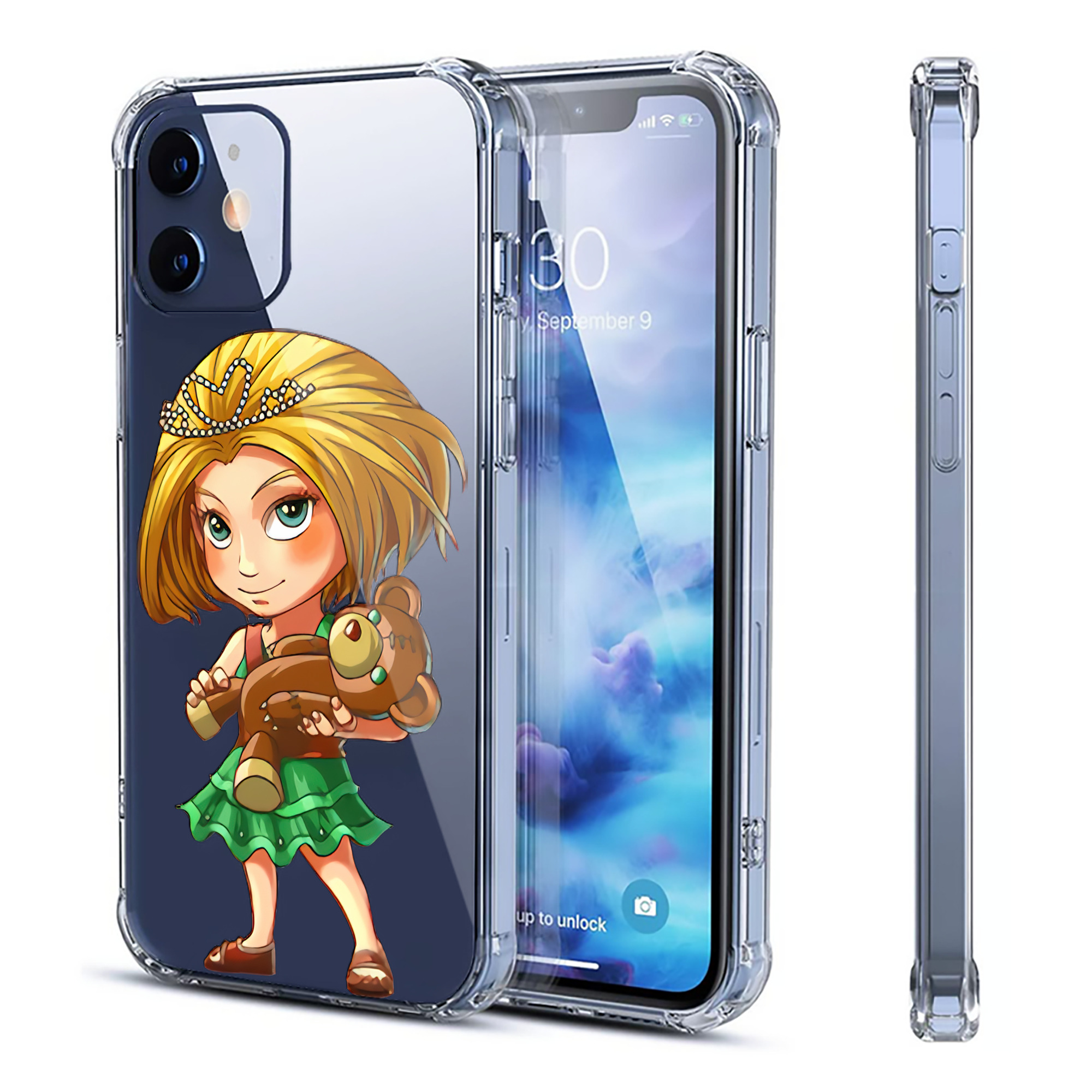 （画像用） リーグ・オブ・レジェンド League of Legends LOL 【iPhone 12シリーズ対応】透明スマホケース（クリアソフトケース）